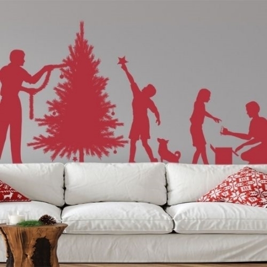 Picture of Decorating for Christmas (Children's Mural)