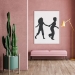 Picture of Girl and Boy 12 (Children Silhouette Decals)