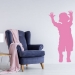 Picture of Toddler Reaching 8 (Children Silhouette Decals)