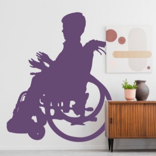 Picture of Boy in a Wheelchair 45