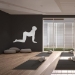Picture of Yoga Pose  8 (Decor: Silhouette Decals)