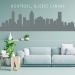 Picture of Montreal, Canada City Skyline (Cityscape Decal)