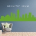 Picture of Indianapolis, Indiana City Skyline (Cityscape Decal)