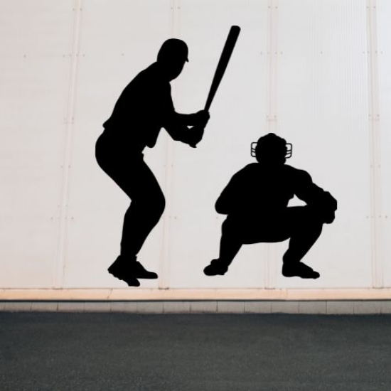 Picture of Baseball Player  5 (Sports Decor: Silhouette Decals)