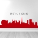 Picture of Bristol, England City Skyline (Cityscape Decal)