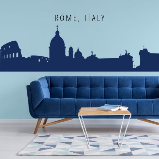 Picture of Rome, Italy City Skyline (Cityscape Decal)