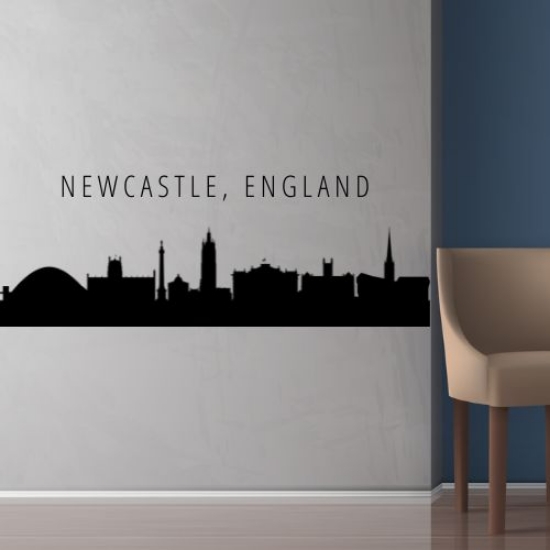 Picture of Newcastle, England City Skyline (Cityscape Decal)