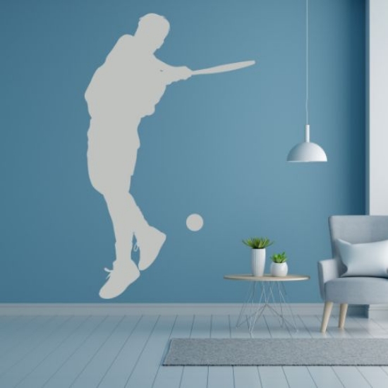 Picture of Tennis Player  4 (Tennis Decor: Silhouette Decals)