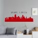 Picture of Miami, Florida City Skyline (Cityscape Decal)