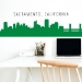 Picture of Sacramento, California City Skyline (Cityscape Decal)