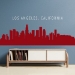Picture of Los Angeles, California City Skyline (Cityscape Decal)