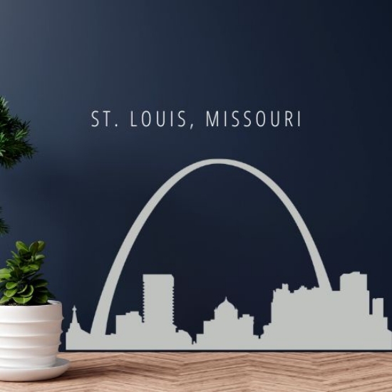 Picture of Saint Louis, Missouri City Skyline (Cityscape Decal)