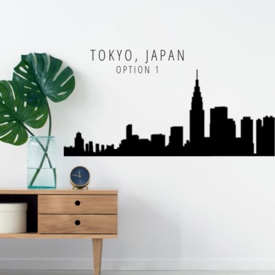 Picture of Tokyo, Japan City Skyline (Cityscape Decal)