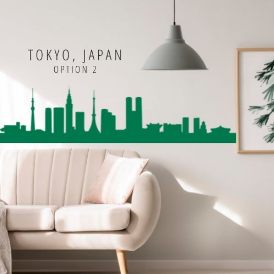 Picture of Tokyo, Japan 2 City Skyline (Cityscape Decal)