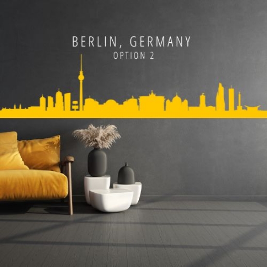 Picture of Berlin, Germany 2 City Skyline (Cityscape Decal)